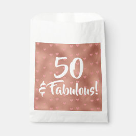 Bolsa De Papel 50 y fabuloso cumpleaños