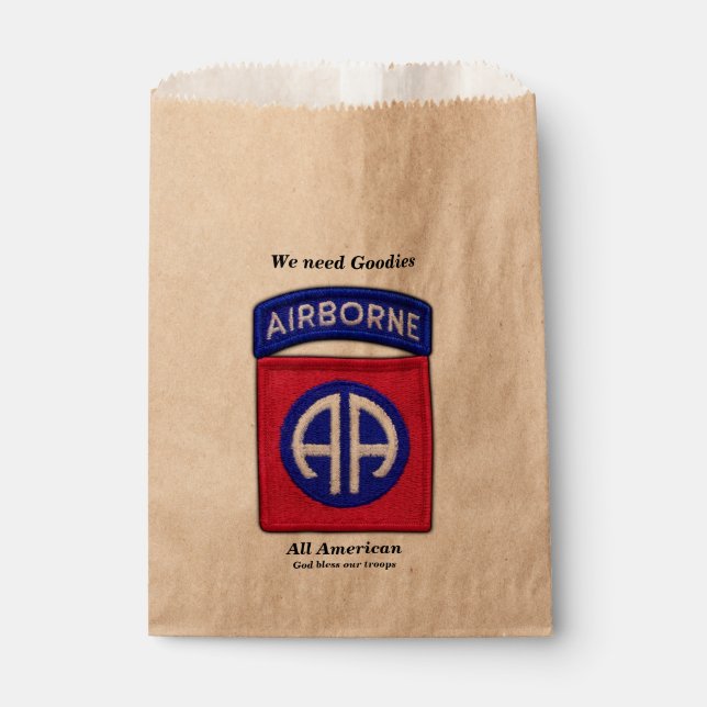 Bolsa De Papel 82.ª ABN Airborne Div Vets LRRP (Anverso)