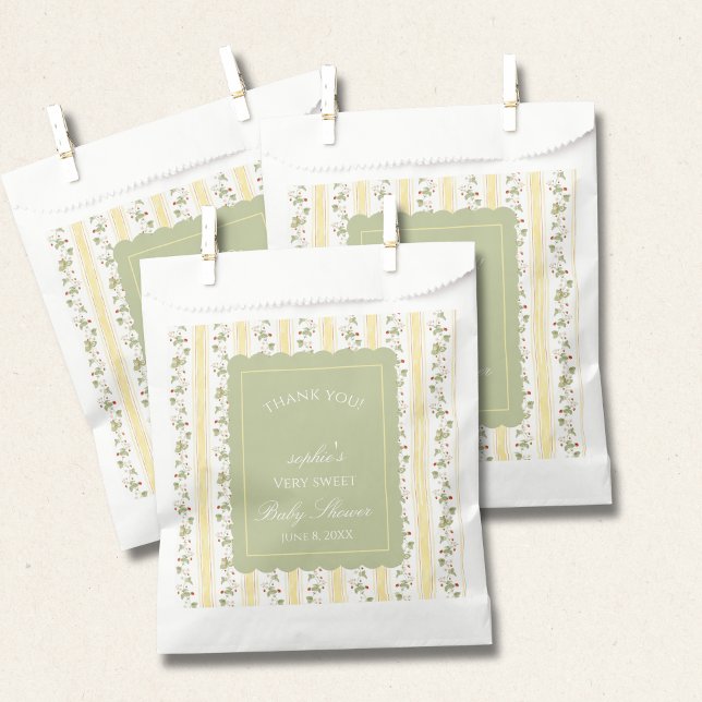 Bolsa De Papel A berry sweet baby is on the way  (Subido por el creador)