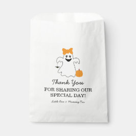 Bolsa De Papel A Little Boo Is Almost Due Halloween Baby Shower