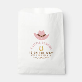 Bolsa De Papel A Little Cowgirl Is on The Way Cute Baby Shower