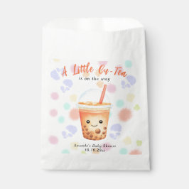 Bolsa De Papel A Little Cu-Tea Bubble Tea Baby Shower