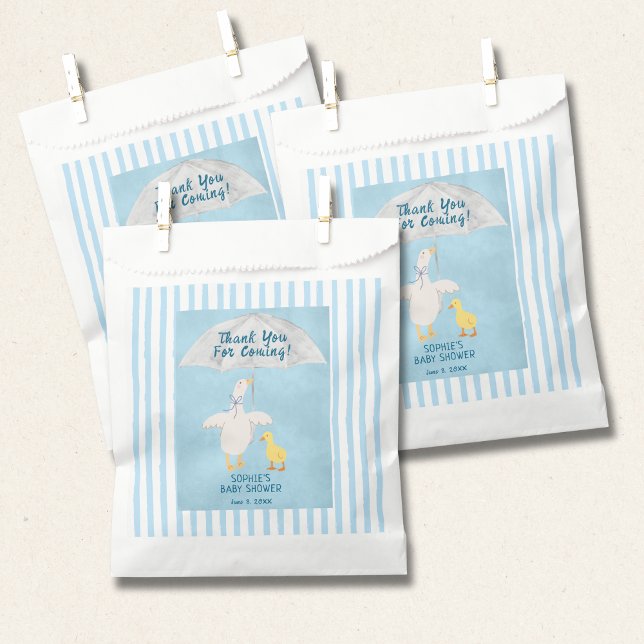 Bolsa De Papel A Little Goose Is On The Way Storybook Baby Shower (Subido por el creador)