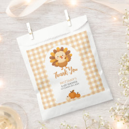 Bolsa De Papel A Little Turkey Baby Shower Thanksgiving