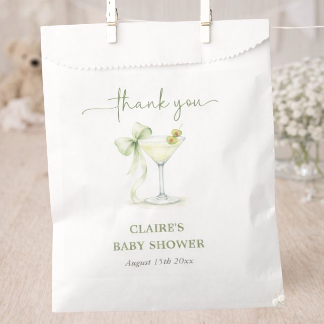 Bolsa De Papel A Tini One Gender Neutral Baby Shower  (Subido por el creador)
