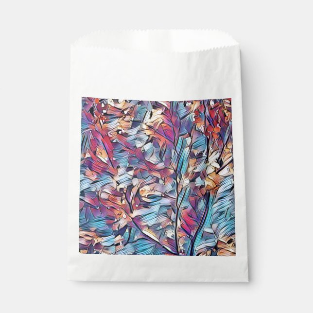 BOLSA DE PAPEL ABSTRACTO DE ÁRBOL (Anverso)