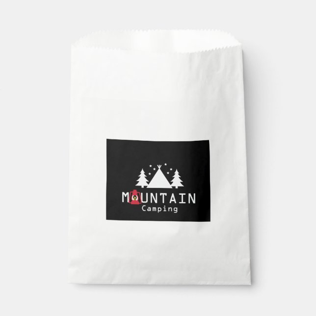 Bolsa De Papel acampada de montaña (Anverso)