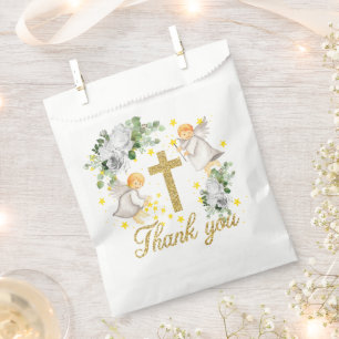 Bolsa De Papel Acontecimientos religiosos: ángeles de acuarela Gr