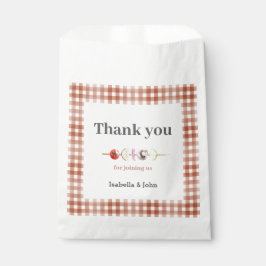 Bolsa De Papel Acuarela Rusa Gracias Baby Shower