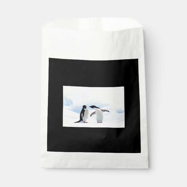 Bolsa De Papel Adelie Penguins (Anverso)