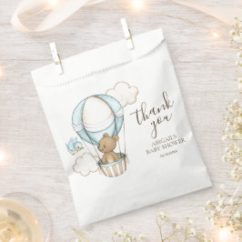 Bolsa De Papel Adorable Cute Teddy Bear Baby Shower Favor Bags
