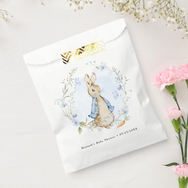 Bolsa De Papel Adorable Peter Rabbit Blue (Sellado)