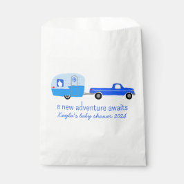 Bolsa De Papel Adventure Awath Cute Truck & Trailer BABY SHOWER