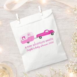 Bolsa De Papel Adventure Awath Cute Truck & Trailer BABY SHOWER