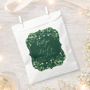 Bolsa De Papel Afortunada en el amor por San Patricio