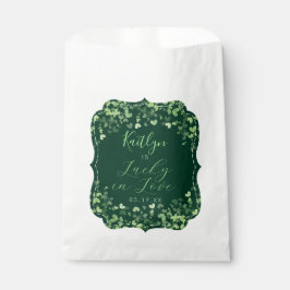 Bolsa De Papel Afortunada en el amor por San Patricio