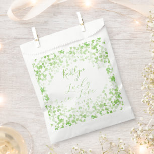 Bolsa De Papel Afortunada en el amor por San Patricio