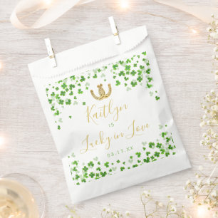Bolsa De Papel Afortunada en el amor por San Patricio