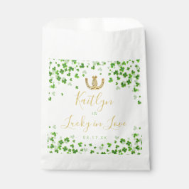 Bolsa De Papel Afortunada en el amor por San Patricio