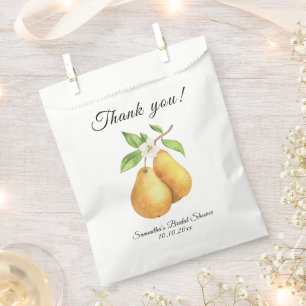 Bolsa De Papel Agradecimiento de Despedida de Soltera Pera Perfec