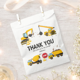 Bolsa De Papel Agradecimiento de fiesta de cumpleaños de niños de
