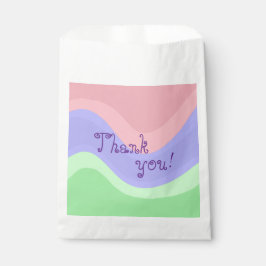 Bolsa De Papel Agradecimiento de Pastel