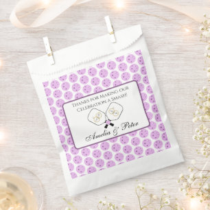 Bolsa De Papel Agradecimiento personalizado al Fiesta Lavender de