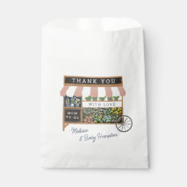 Bolsa De Papel Agricultores de carritos de flores comercializan B