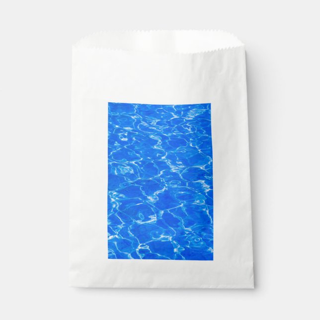 Bolsa De Papel Agua Azul Fresca (Anverso)