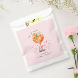 Bolsa De Papel Agua rosa Aperol Spritz Brillante