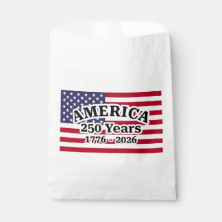 Bolsa De Papel Águila Americana Patriótica 250 Años 1776-2026
