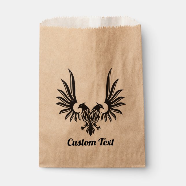 Bolsa De Papel Águila con dos caras a favor de la bolsa (Anverso)