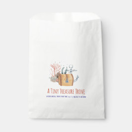 Bolsa De Papel Ahoy son las bolsas de favores de Baby Shower náut