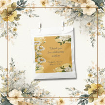 albaricoque Vintage blanco Margaret Flower Eleganc