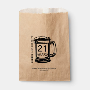 Bolsa De Papel Alegrías y cervezas a 21 años de fiesta de