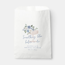 Bolsa De Papel Algo azul antes de ducharse de novia