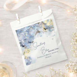 Bolsa De Papel Algo Azul Antes De Hacer Hidrangea Ducha De Novias
