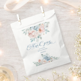 Bolsa De Papel Algo azul antes de hacer la ducha de la novia