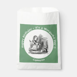 Bolsa De Papel Alicia en el Fiesta del país de las maravillas - A