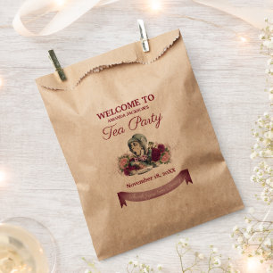 Bolsa De Papel Alicia en el país de las maravillas, la bienvenida