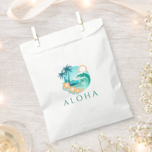 Bolsa De Papel Aloha Tropical