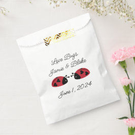 Bolsa De Papel Ama a los bugs, personaliza