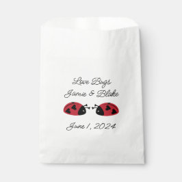 Bolsa De Papel Ama a los bugs, personaliza