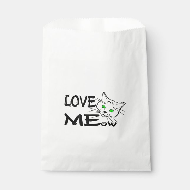 Bolsa De Papel Ama MEow (Anverso)