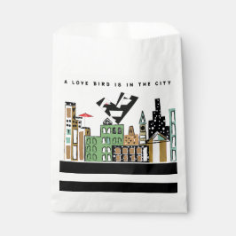BOLSA DE PAPEL AMAR EL AVE EN LA CIUDAD