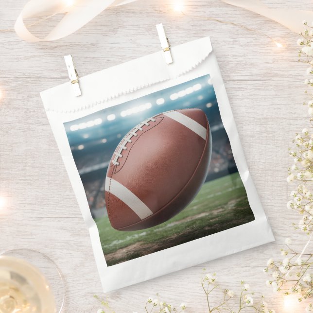 Bolsa De Papel American Football (Cortado)
