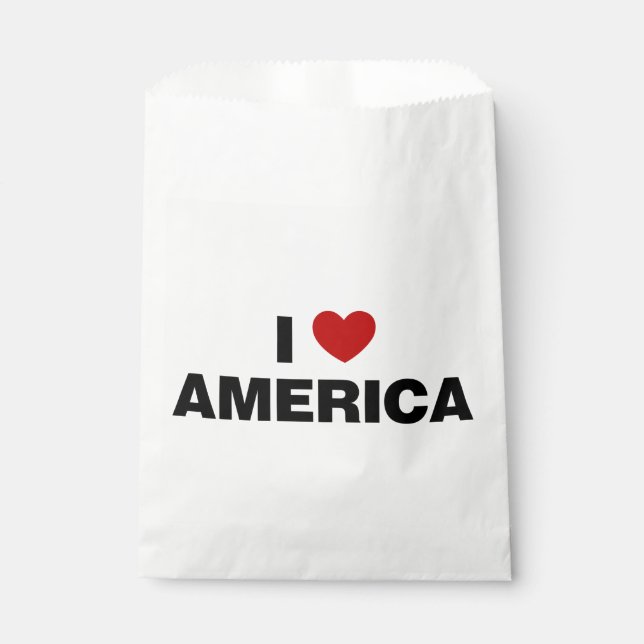 Bolsa De Papel Amo América (Anverso)