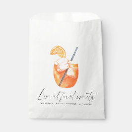 Bolsa De Papel Amor a primera Spritz Despedida de soltera