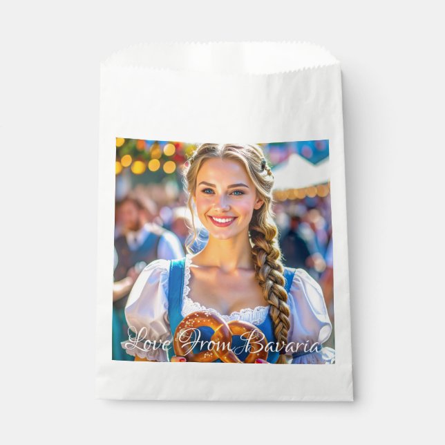 BOLSA DE PAPEL AMOR DESDE BAVIERA (Anverso)