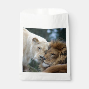 Bolsa De Papel Amortiguamiento de leones y leones